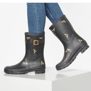 Joules Mollie Mid Height Printed Boot